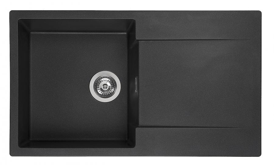 SPOELBAK AMSTERDAM 10 GRANIET3.5" 1BK+AFDRUIP/R30929/REGINOX image